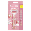 Станок для гоління жіночий Venus Comfortglide Spa Breeze з 4 змінними картриджами фото 1