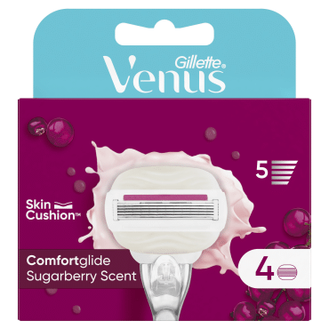 Змінні картриджі для гоління жіночі Venus Comfortglide Olay Sugarberry, 4 шт фото 1