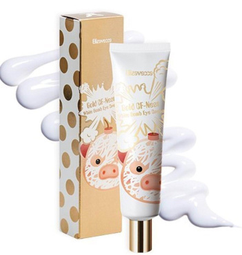 Крем для кожи вокруг глаз с экстрактом ласточкиного гнезда Elizavecca Gold Cf Nest White Bomb Eye Cream, 30 мл