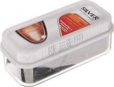 Губка-блиск Silver широка, натуральний